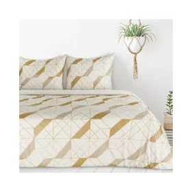  Aggie mikroszálas ágyneműhuzat arany 220x200 cm - 70x80 cm 2db