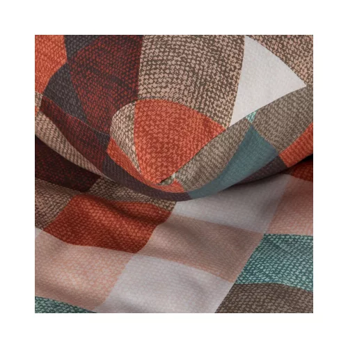 Alexa mikroszálas ágyneműhuzat Barna 220x200 cm - 70x80 cm 2db