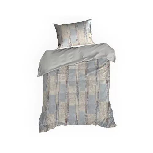Allison mikroszálas ágyneműhuzat Ezüst 220x200 cm - 70x80 cm 2db