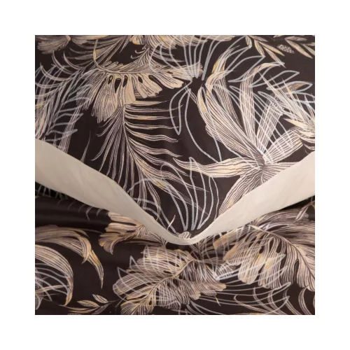 Rodos mikroszálas ágyneműhuzat Sötétbarna 140x200 cm - 70x80 cm 1db