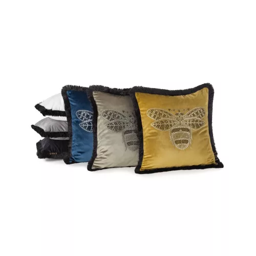 Blink42 bársony párnahuzat Gránátkék 45x45 cm