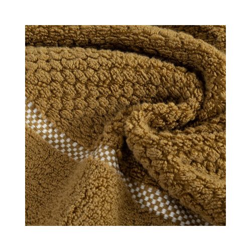 Caleb velúr törölköző Mézsárga 50x90 cm