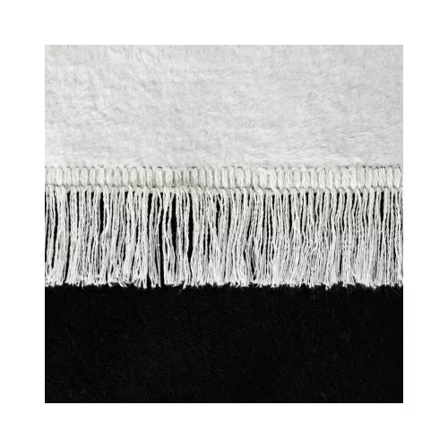 Pamut-akril kétoldalas takaró Fekete 220x240 cm