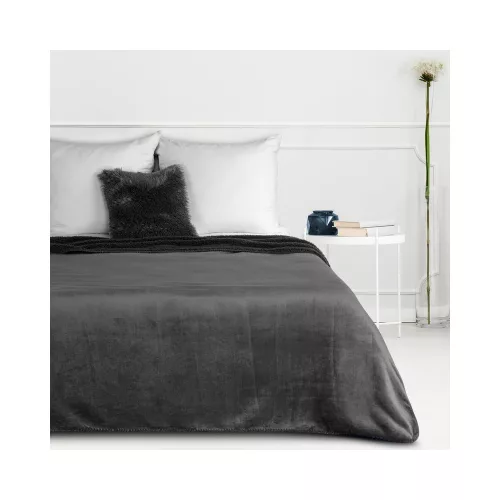 Tedy karosszék takaró Acélszürke 70x160 cm