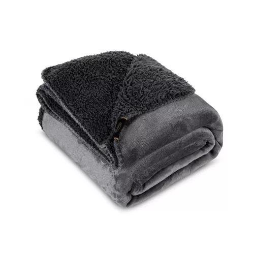 Tedy karosszék takaró Acélszürke 70x160 cm