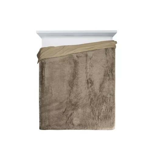 Tifany szőrme hatású takaró Bézs 150x200 cm