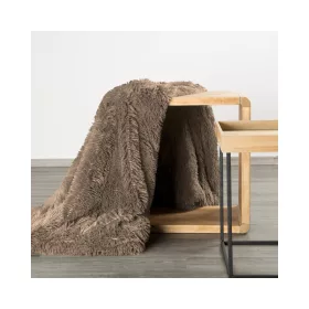 Tifany szőrme hatású takaró Sötét bézs 150x200 cm