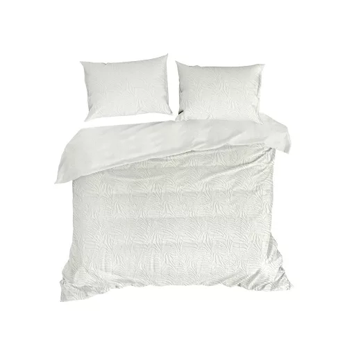 Flano mintás ágyneműhuzat Krémszín 220x200 cm - 70x80 cm 2db