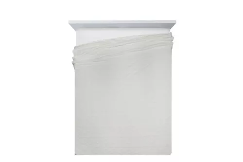 Fonott mintás puha plüss takaró Fehér 200x220 cm