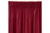Sibel Pierre Cardin bársony sötétítő függöny Bordó 140x270 cm