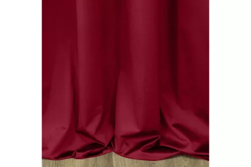 Sibel Pierre Cardin bársony sötétítő függöny Bordó 140x270 cm