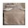 Isla banánlevél mintás jacquard asztali futó Sötét bézs 40x140 cm
