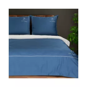   Minge2e Eva Minge mako-szatén ágyneműhuzat Gránátkék 220x200 cm - 70x80 cm 2db