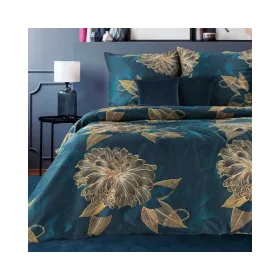   Molly pamut-szatén ágyneműhuzat díszdobozban Türkiz 220x200 cm - 70x80 cm 2db