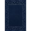 Nika pamut fürdőszobaszőnyeg Gránátkék 50x70 cm