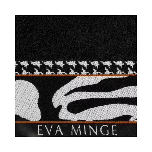 Eva6 Eva Minge törölköző Fekete 70x140 cm