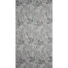 Millie virágmintás öko stílusú dekor függöny Natúr 140x250 cm