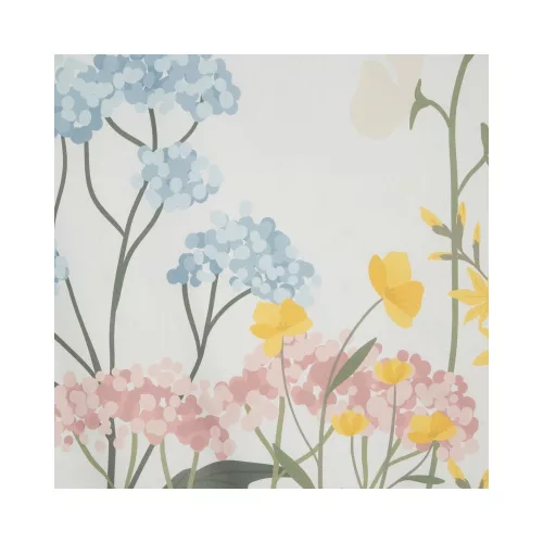 Reina23 fodrokkal díszített pamut-szatén ágyneműhuzat Fehér/világosszürke 220x200 cm - 70x80 cm 2db