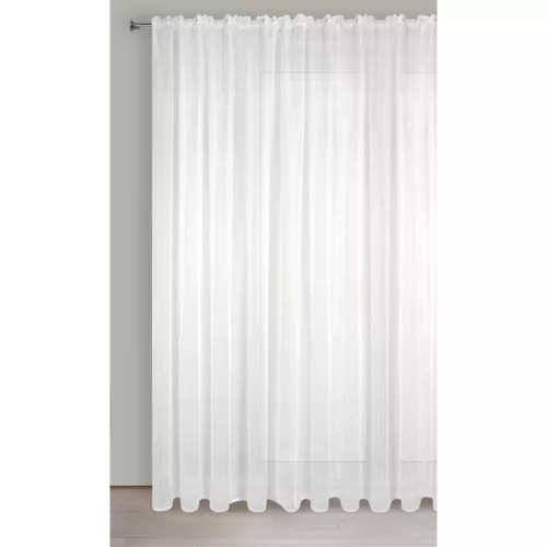 Lucy fényáteresztő függöny voile anyagból Fehér 300x300 cm