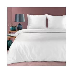   Diva20a pamut-szatén ágyneműhuzat Fehér 220x200 cm - 70x80 cm 2db