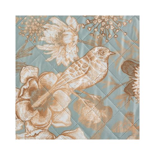 Flower mikroszálas ágytakaró Menta 170x210 cm