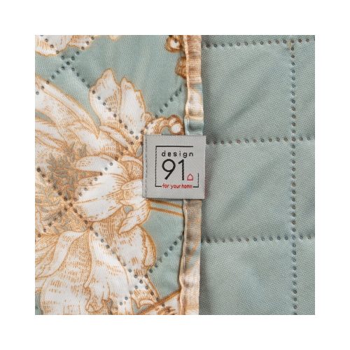 Flower mikroszálas ágytakaró Menta 170x210 cm