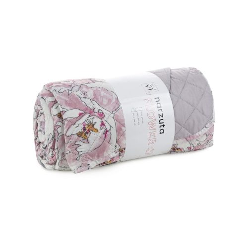 Flower mikroszálas ágytakaró Fehér 170x210 cm