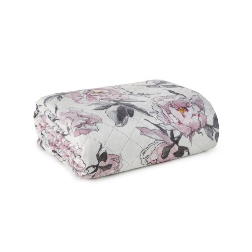 Flower mikroszálas ágytakaró Fehér 170x210 cm