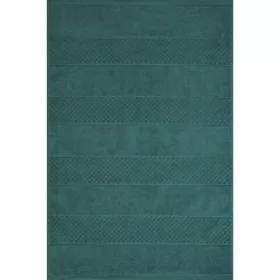 Jessi pamut fürdőszoba szőnyeg Sötétzöld 60x90 cm