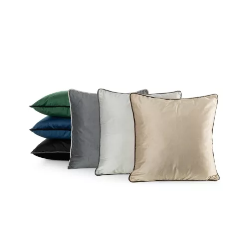 Melia bársony párnahuzat Ezüst 45x45 cm