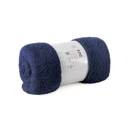 Lori puha bolyhos takaró Gránátkék 150x200 cm