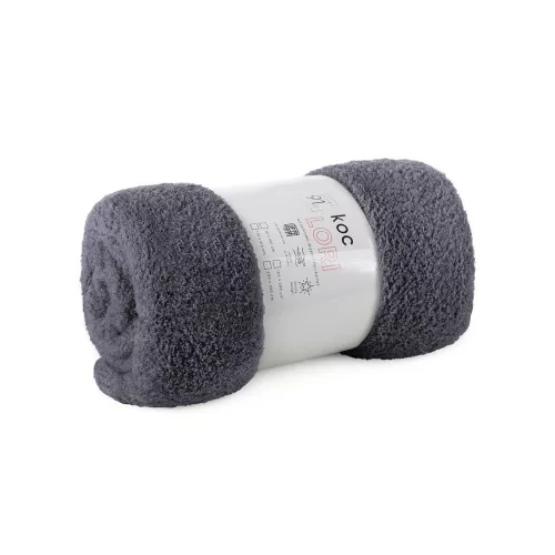 Lori puha bolyhos takaró Acélszürke 150x200 cm