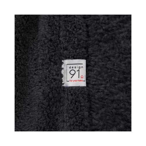 Lori puha bolyhos takaró Fekete 200x220 cm