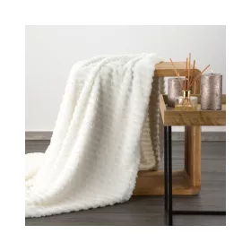 Lisa puha plüss takaró Fehér 150x200 cm