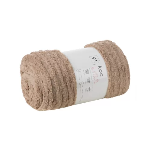 Lisa puha plüss takaró Bézs 150x200 cm