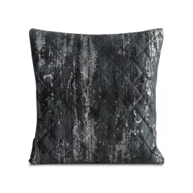   Blink43 steppelt bársony párnahuzat fényes nyomattal Fekete 45x45 cm