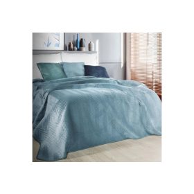 Sofia bársony ágytakaró Kék 230x260 cm
