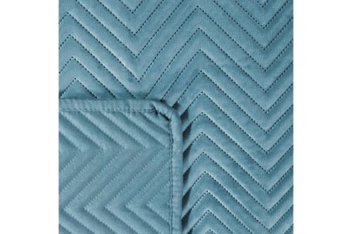 Sofia bársony ágytakaró Kék 230x260 cm