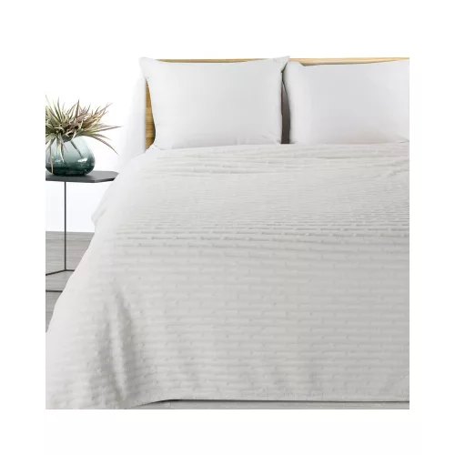 Lisa puha plüss takaró Fehér 130x170 cm