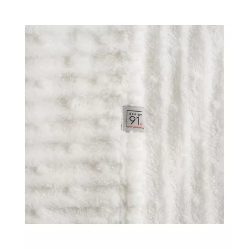 Lisa puha plüss takaró Fehér 130x170 cm