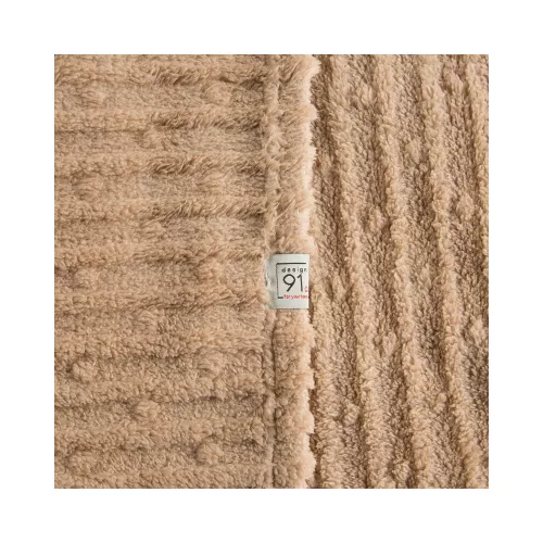 Lisa puha plüss takaró Bézs 130x170 cm