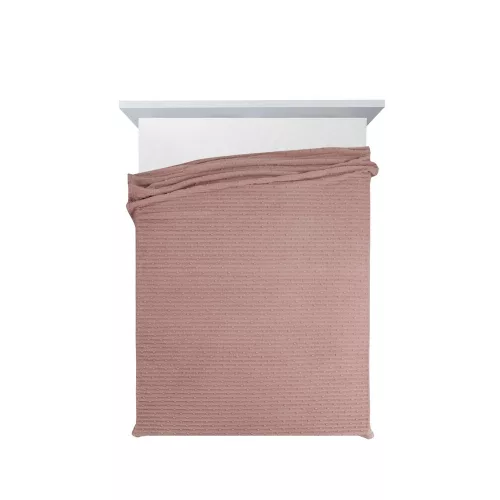 Lisa puha plüss takaró Púder rózsaszín 130x170 cm