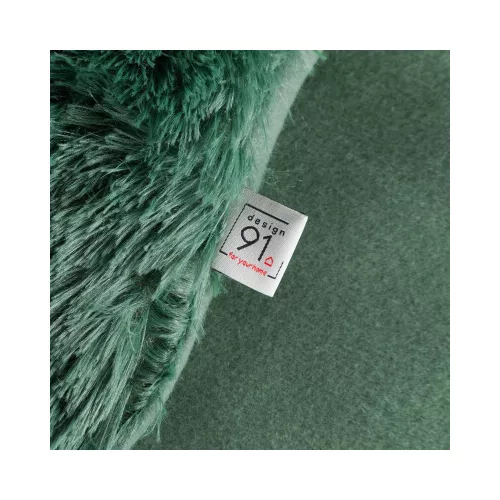 Tiffany meleg és puha szőrme hatású ágyneműhuzat Sötétzöld 160x200 cm - 70x80 cm 2db
