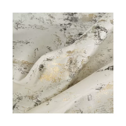 Tami bársony függöny fényes mintával Krémszín 140x250 cm