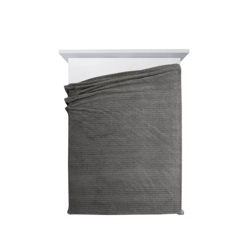 Lisa puha plüss takaró Acélszürke 130x170 cm