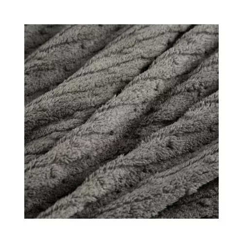 Lisa puha plüss takaró Acélszürke 130x170 cm