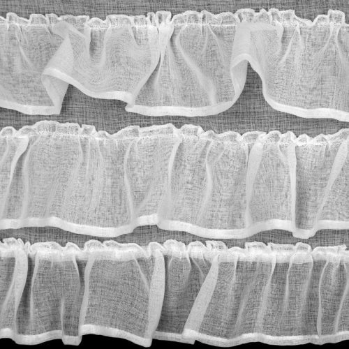 Lilian modern vitrázs függöny Fehér 70x150 cm