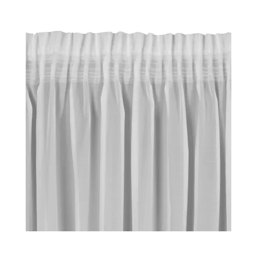 Karen fodros etamin függöny elkötővel Fehér 140x270 cm