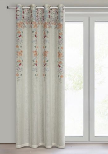 Cara öko stílusú sötétítő függöny Natúr 140x250 cm