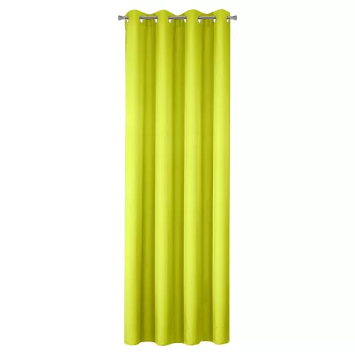 Rita egyszínű dekor függöny Lime 140x250 cm